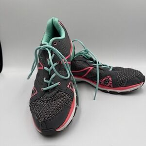 Ryka Vida RZX Womens Training Shoes Grey Pink Mint Green Size 9M